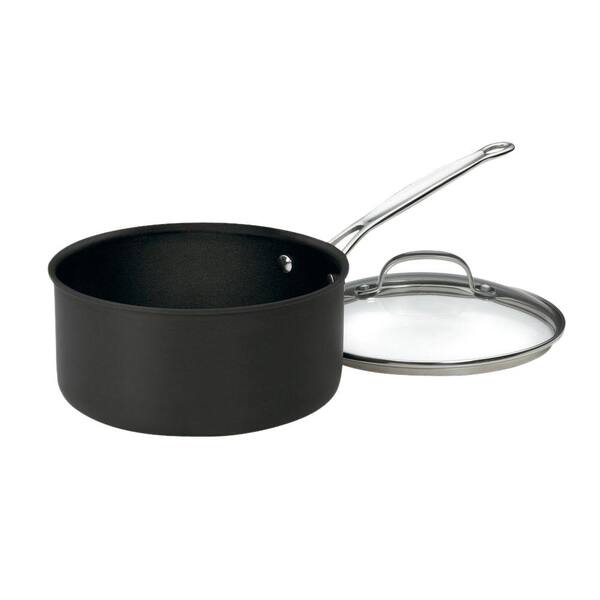 Cuisinart Chef's Classic 3 qt. Aluminum Saucepan with Lid