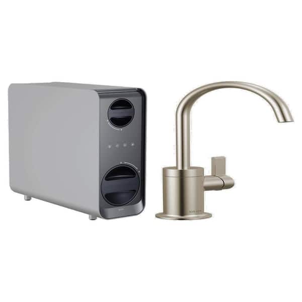 Clarifi 6-Stage Under-Sink Reverse Osmosis Water Filtration System and 10.81 in. Stainless Faucet Combo