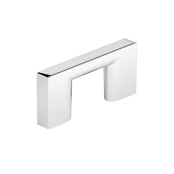 Richelieu Hardware Armadale Collection 1-1/4 in. (32 mm) Modern Chrome Rectangular Cabinet Bar Pull