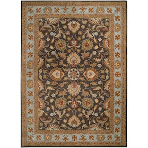 John Charcoal Gray 9 ft. x 12 ft. Area Rug