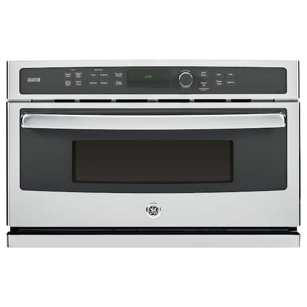 GE Profile 30 in. Single Electric Wall Oven with Advantium Cooking in Stainless Steel