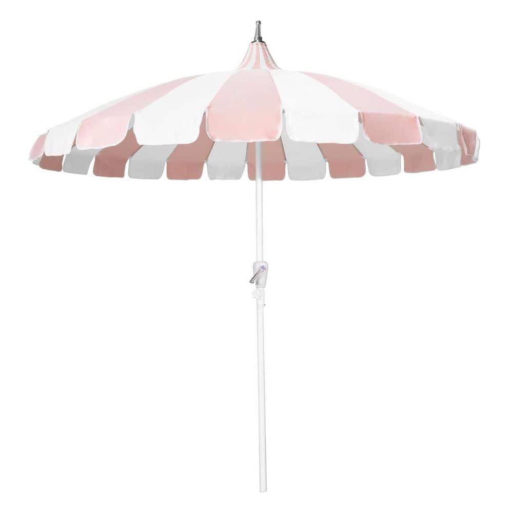 8 pink patio market umbrella with tilt GARSING 8 ft. Pagoda Outdoor Market Umbrella in Pink Funsite-8Ft-Pagoda-Pink