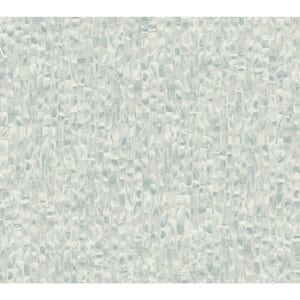 45 sq. ft. Mother Of Pearl Non-Woven Peel and Stick Wallpaper