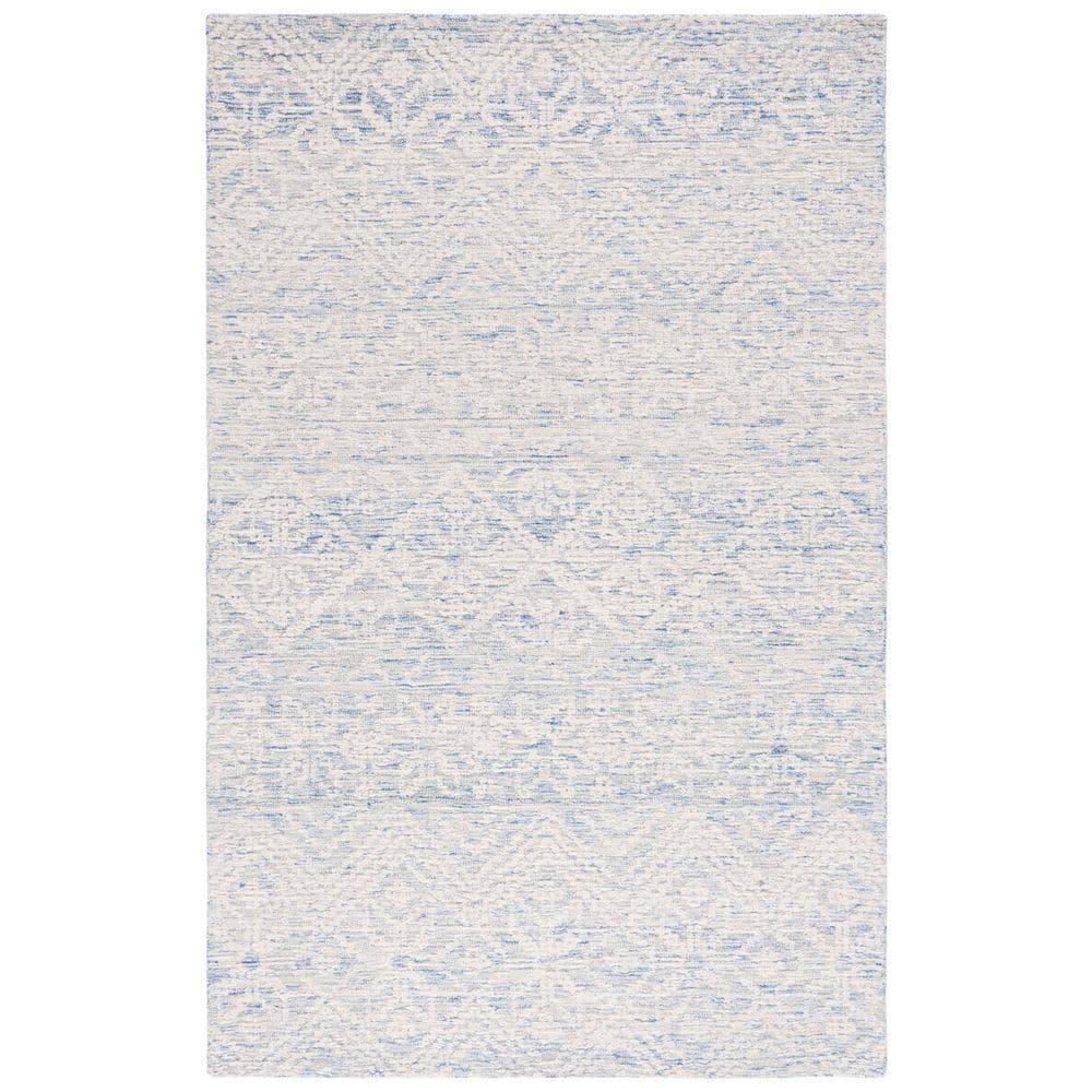 Metro 3 ft. x 5 ft. Blue/Ivory Diamond Chevron Area Rug price history on PriceWatchPro
