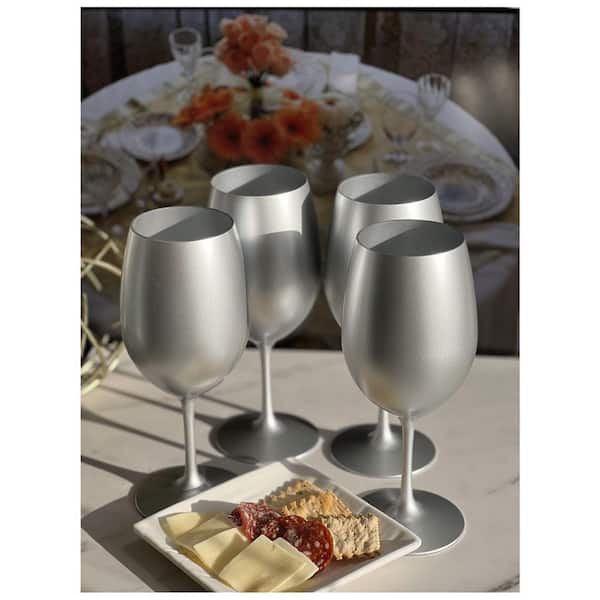 Unbreakable Colored Stemmed Wine Glasses