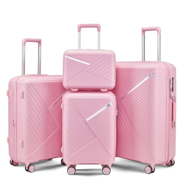 なつこ シルクスイート 4ケース 4 Piece Luggage Set With TSA-approved locks And Expandable Design