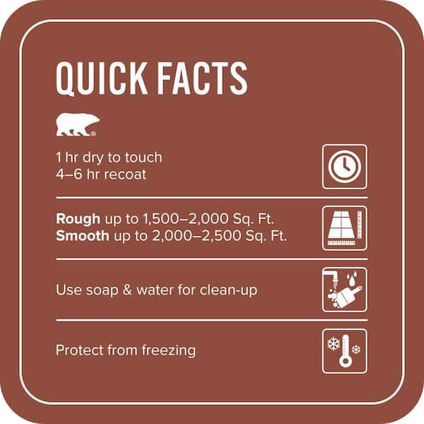 5 gal. #SC-330 Redwood Self-Priming 1-Part Epoxy Satin Interior/Exterior Concrete and Garage Floor Paint
