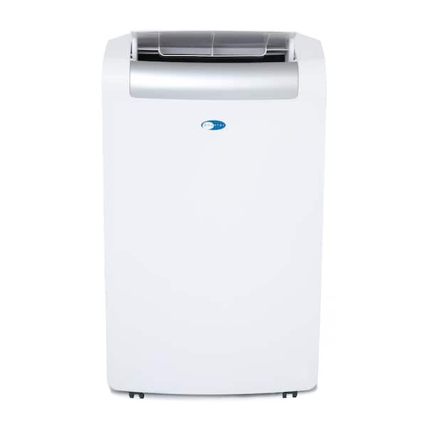 Whynter 10,000 BTU Portable Air Conditioner Cools 500 Sq. Ft. with Heater, Dehumidifier, Drain Pump in White