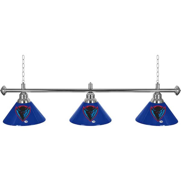 Trademark Global NCAA 3-Light DePaul University Billiard Lamp