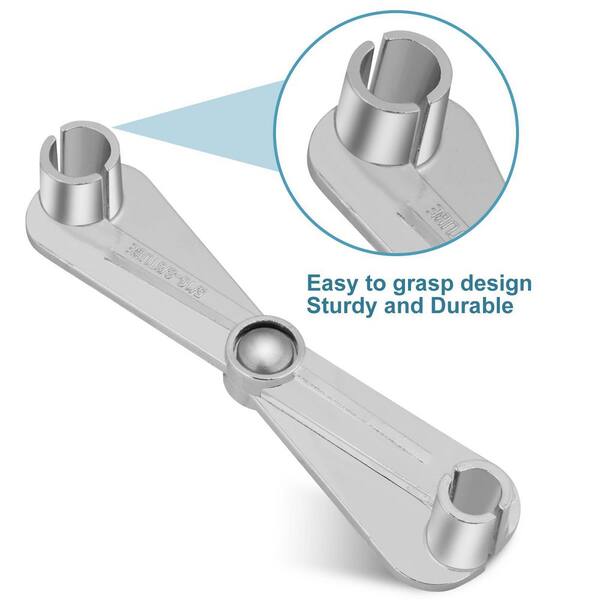 Oyezvary 2-Piece Zinc Alloy Fuel Line Disconnect Scissor