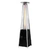 outermust 48,000 BTU Steel Propane Standing Pyramid Patio Heater with Wheels Ideal for Backyard Balcony 6-8 people AF-PH02