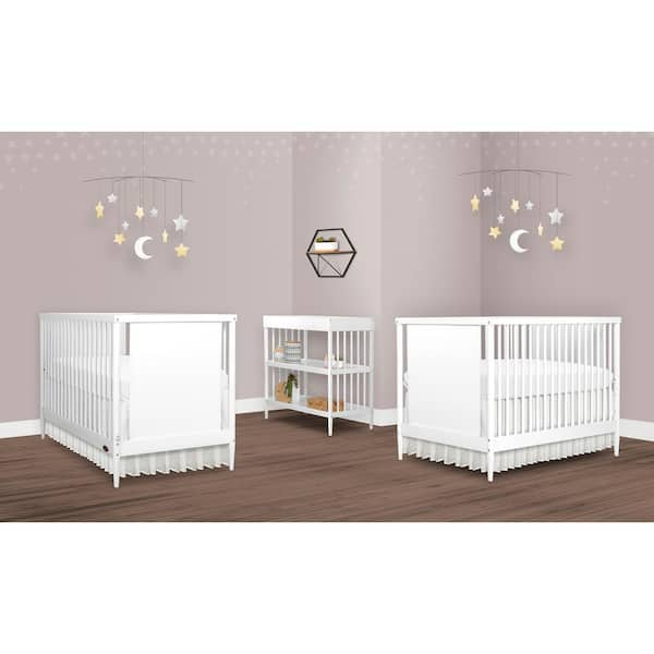 White modern outlet crib