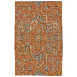 Relic Paprika 9 ft. x 12 ft. Area Rug