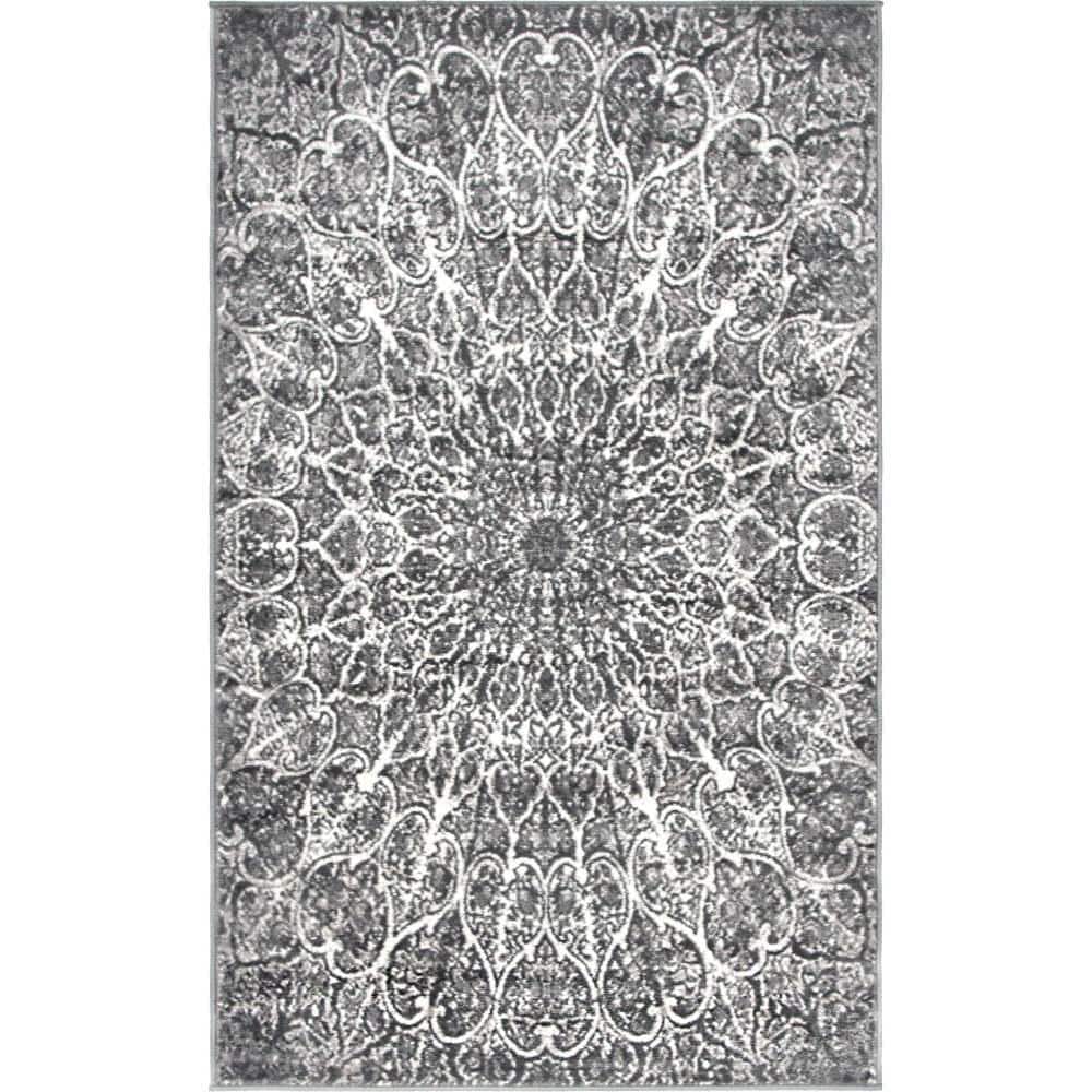 Sofia Grace Dark Gray 3' 3 x 5' 3 Area Rug price history on PriceWatchPro