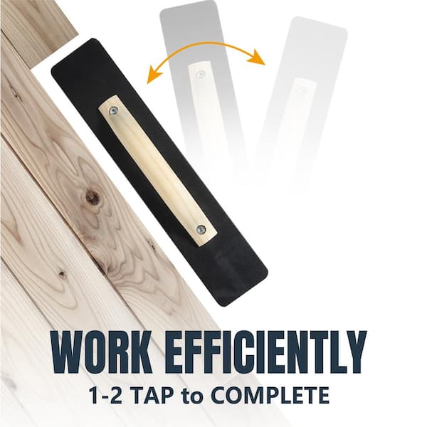 Laminate/Vinyl Flooring Tools, Tapping Block For Vinyl Plank Flooring - Double Sided With