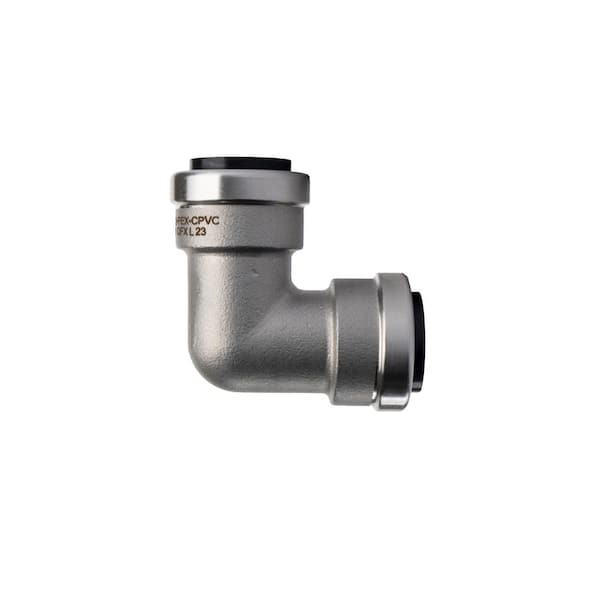 3/4 in. Stainless Steel Push-to-Connect 90-Degree Elbow Fitting