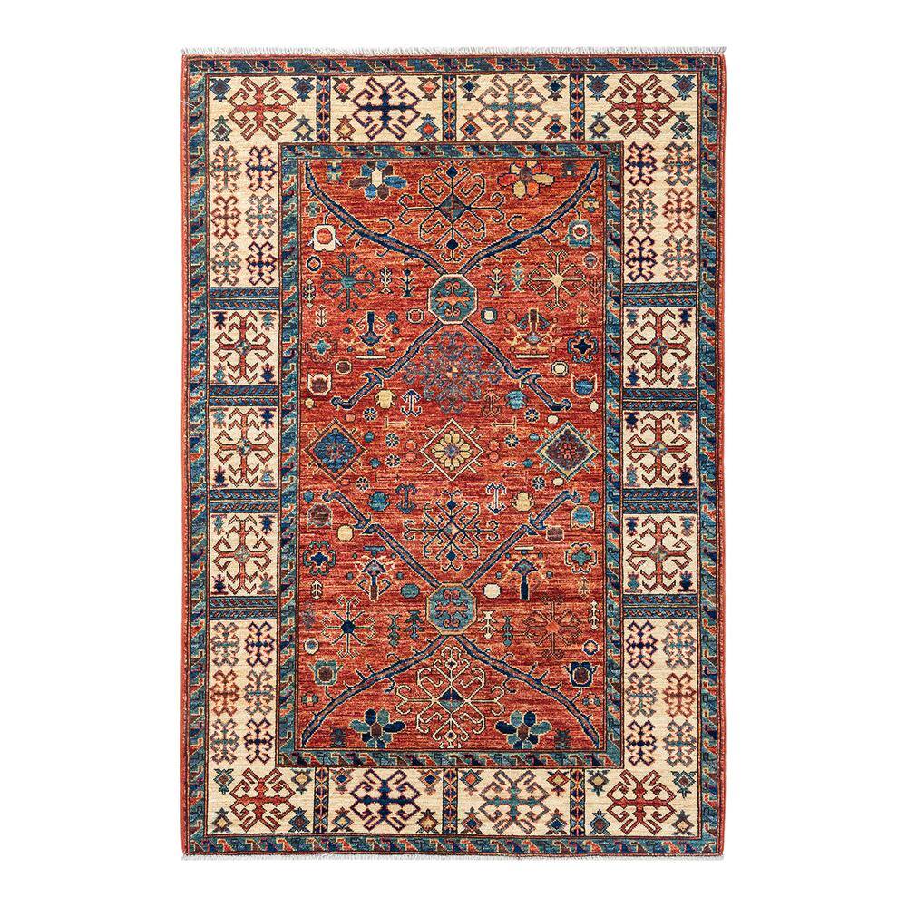 Serapi Orange 4 ft. x 6 ft. Tribal Wool Indoor Area Rug price history on PriceWatchPro