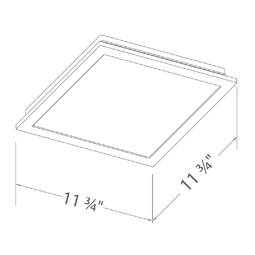 White Dimmable LED Bathroom Exhaust Fan with Galvanized Steel Housing