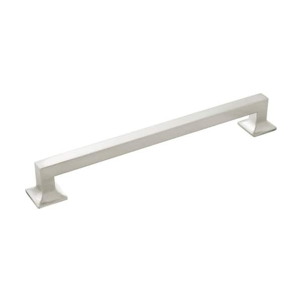 HICKORY HARDWARE Studio 13 in. (330 mm) Satin Nickel Appliance Pull (5-Pack)