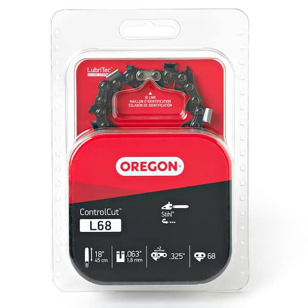 Oregon L68 Chainsaw Chain For 18 In Bar Fits Several Stihl Models L68 The Home Depot