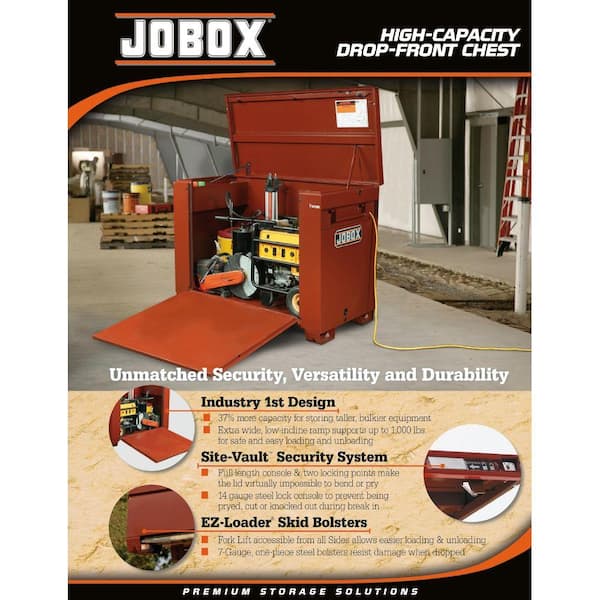 Crescent Jobox 60 in. W x 31 in. D x 45 in. H Heavy Duty Steel