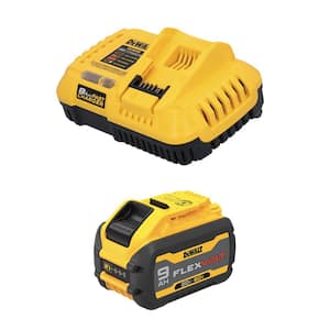 20V/60V MAX FLEXVOLT Lithium-Ion 9.0Ah Battery and Charger Starter Kit