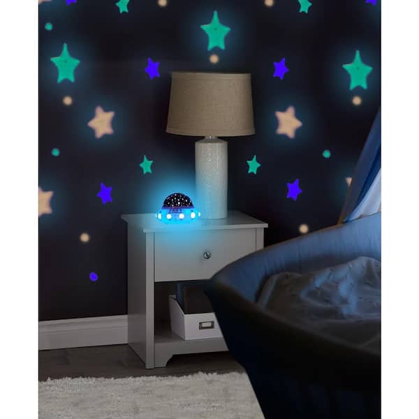 LINSAY Multi-Function Blue, Red, Green Musical Battery-operated
