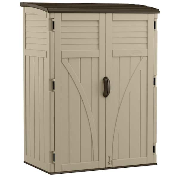 Suncast ft. in. x ft. in. x ft. Large Vertical Storage Shed  BMS5700 The Home Depot