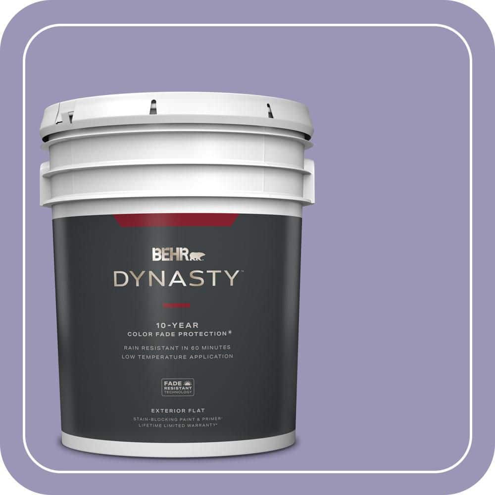 5 gal. #640D-5 June Berry Flat Exterior Stain-Blocking Paint & Primer price history on PriceWatchPro