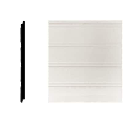 5/16 in. x 5-29/32 in. x 32 in. MDF Tongue and Groove Wainscot (1-Piece)