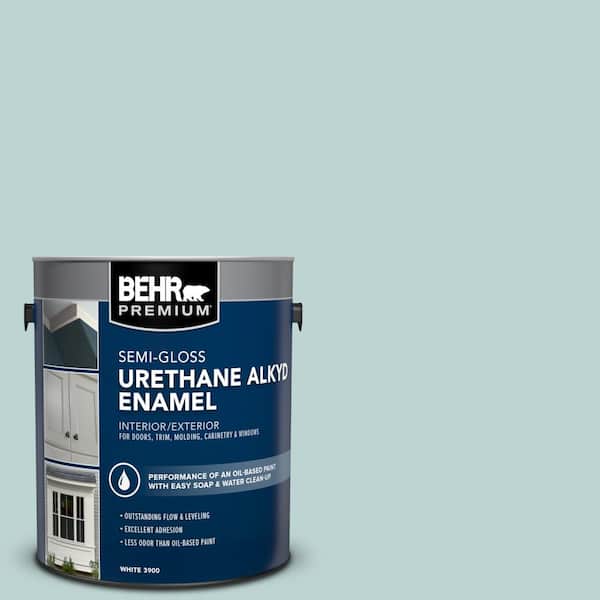 1 gal. #500E-3 Rain Washed Urethane Alkyd Semi-Gloss Enamel Interior/Exterior Paint