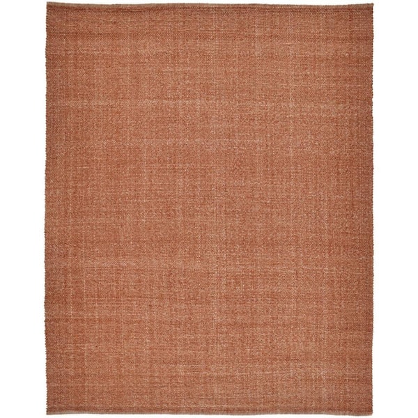 2 ft. x 8 ft. Orange Solid Color Area Rug