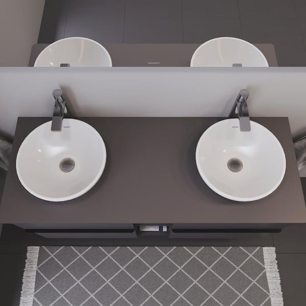 &，鱼4 Duravit D-Neo 4.875 in. Sink Basin in White 2371400070 - The Home