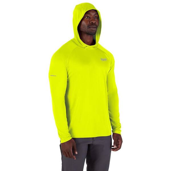 SUNSEA OVER GURUSON ジャケット サイズ3 Milwaukee Men's WORKSKIN Yellow 3X Hooded Sun Shirt M550Y-3X - The