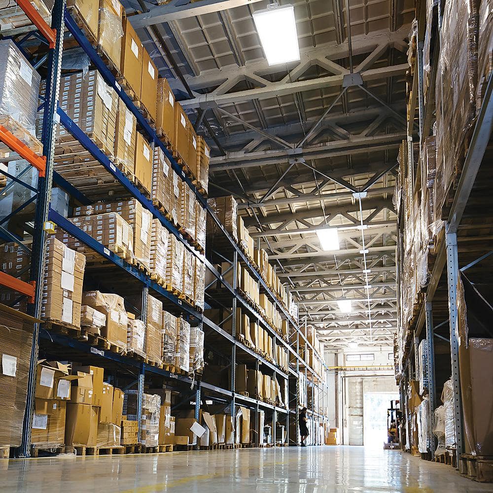 2-Foot White Aluminum LED High Bay Light with 5000K Daylight