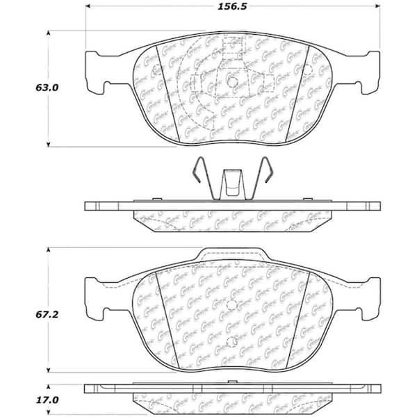 Centric Parts Disc Brake Pad Set