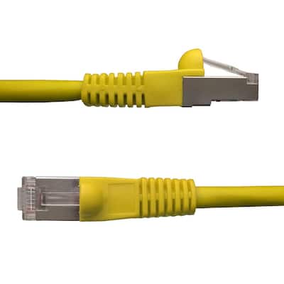 Computer Network Cable with Bootless Connector 2 Feet - Yellow UTP Available in 28 Lengths and 10 Colors RJ45 10Gbps High Speed LAN Internet Patch Cord CABLECHOICE Cat6 Ethernet Cable Computer Network Cable with Bootless Connector 2 Feet - Yellow UTP Available in 28 Lengths and 10 Colors RJ45 10Gbps High Speed LAN Internet Patch Cord CABLECHOICE Cat6 Ethernet Cable