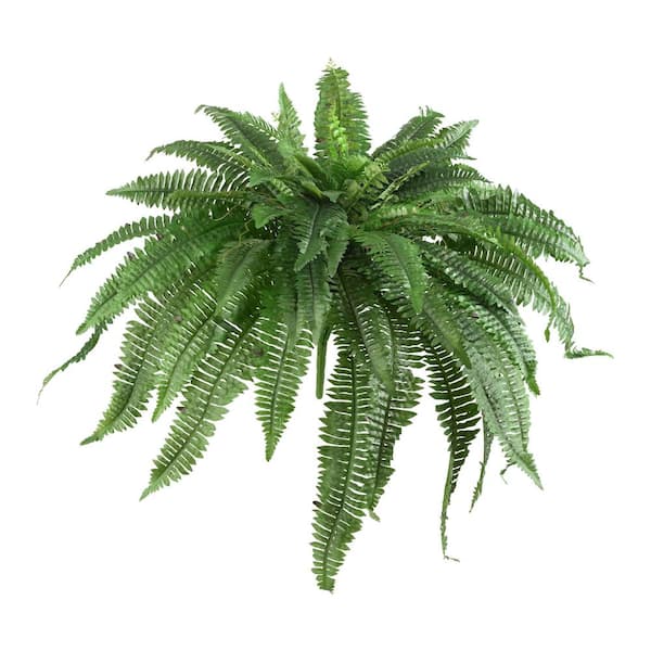 Nearly Natural 48 in. Artificial Boston Fern (Set of 2)
