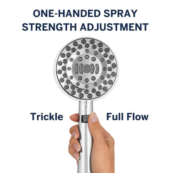 HOLISTIC　CURE　SHOWERHEAD MineralStream Chakra Showerhead with Natural Gemstones