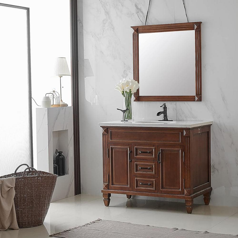 Oil Rubbed Bronze Single-Handle Waterfall Bathroom Faucet