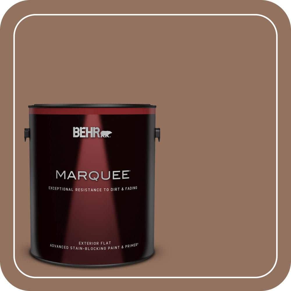 BEHR MARQUEE 1 gal. #BXC-84 Corral Brown Flat Exterior Paint