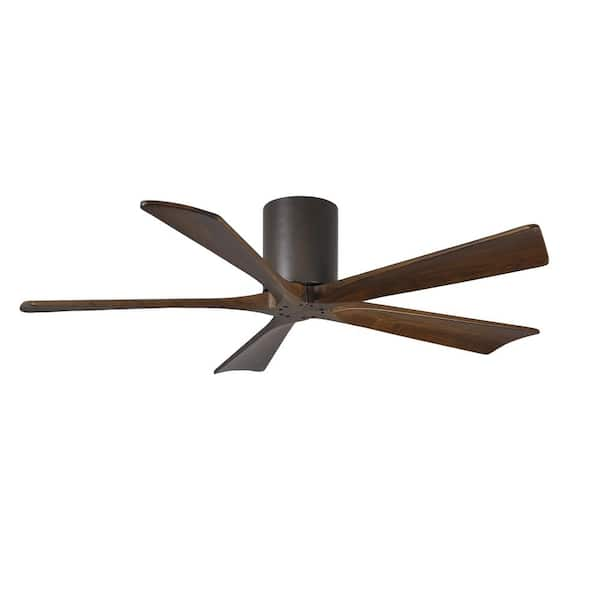 Atlas Irene 60 in. Indoor/Outdoor Textured Bronze Ceiling Fan With