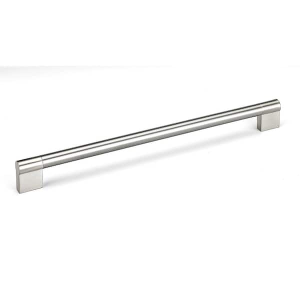 Richelieu Hardware Avellino Collection 11 3/8 in. (288 mm) Brushed Nickel Modern Cabinet Bar Pull