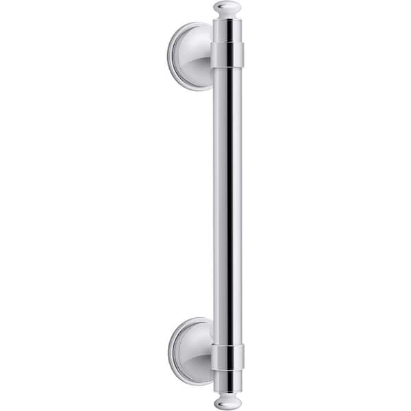KOHLER Carmichael 9 in. Grab Bar in Polished Chrome