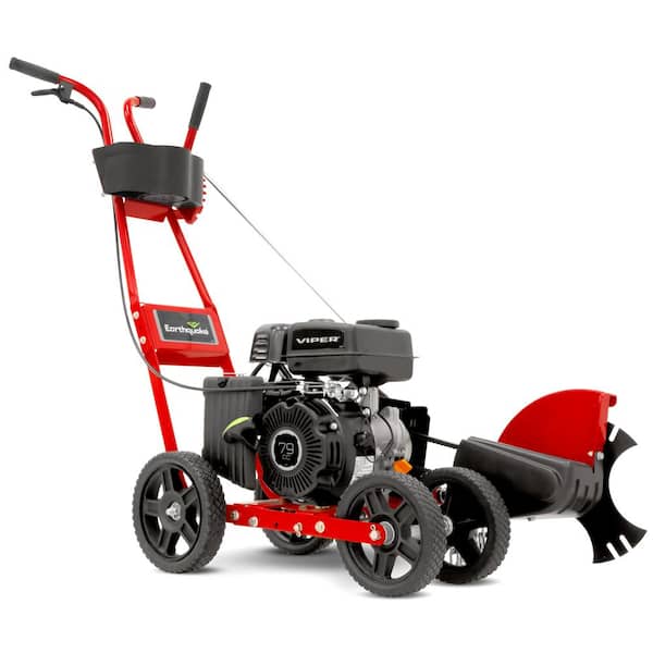 Earthquake 9 in. Tri-Tip Blade 79 cc Viper Engine Gas Lawn and Landscape Edger with 4-Wheel Design and Multi-Position Pivot Head