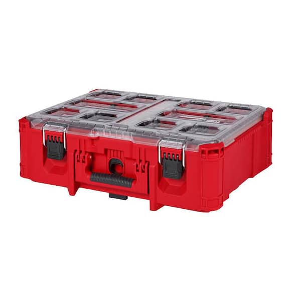 Milwaukee PACKOUT 20 in. Deep Small Parts Organizer with 6
