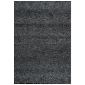 Luna Gray 7 ft. 6 in. x 9 ft. 6 in. Solid Area Rug
