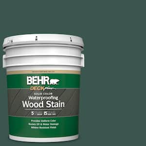 5 gal. #PPF-02 Patio Green Solid Color Waterproofing Exterior Wood Stain