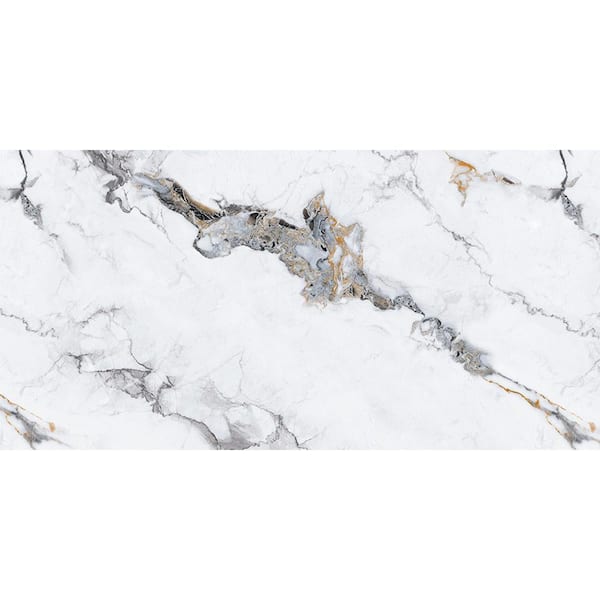 Dundee Deco Falkirk Moray 2/25 in. x 2 ft. x 1 ft. Peel  and Stick White Foam Decorative Wall Paneling (1-Pack)
