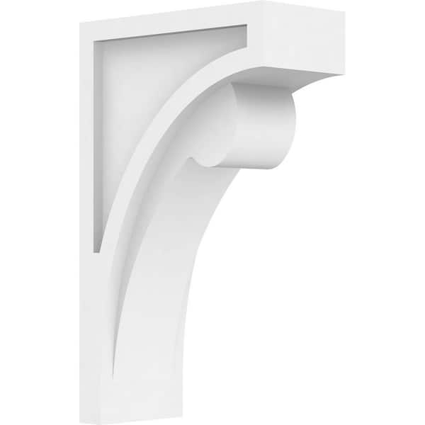 Ekena Millwork Standard 3.5 in. W x 11.625 in. H x 7 in. D Signature Urethane Polyurethane Corbel